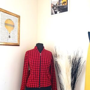 Red and Black Jacket